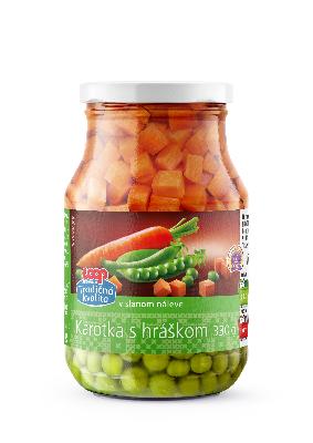 COOP Karotka s hráškom 330g TK