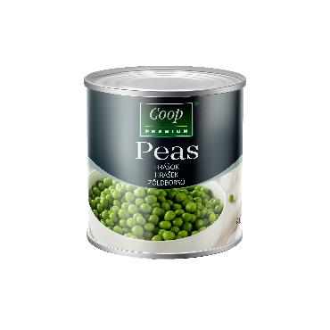 COOP Hrášok sterilizovaný 400g Premium