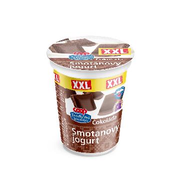 COOP Jogurt smotanový XXL čokoláda 200g TK