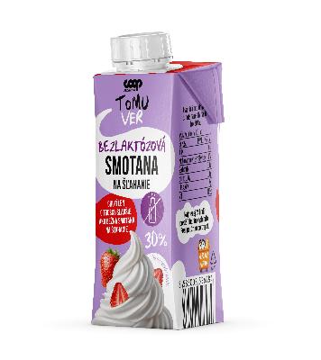 COOP Bezlaktózová smotana na šľahanie 30% 200ml TV