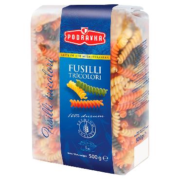 Fusilli trojfarebné 500g