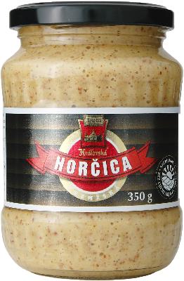 Horčica kráľovská kremžská 350g