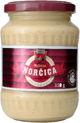 Horčica kráľovská plnotučná 350g