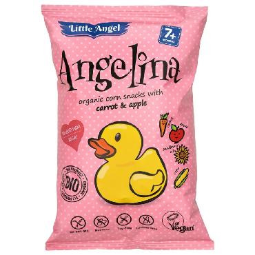 BIO Snack Angelina karotka & jablko 30g