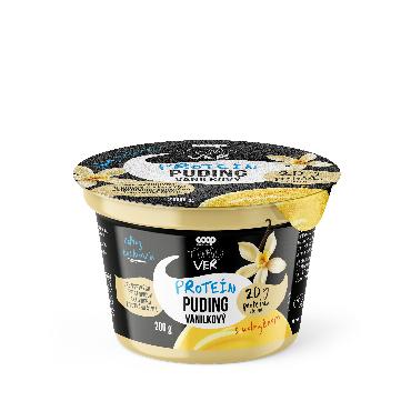 COOP proteínový puding vanilka 200g TV