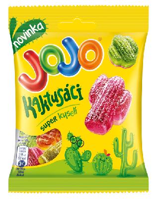 Cukríky Jojo Superkyselí Kaktusáci 80g