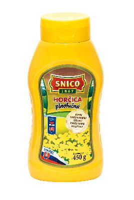Horčica Snico plnotučná 450g
