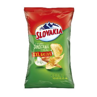 Slovakia chips smotana a cibuľa 250g