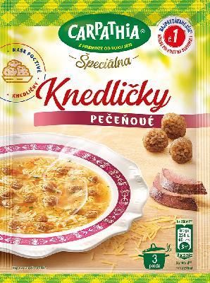 Polievka Carpathia s pečeňovými knedličkami 50g