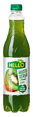 Sirup Hello hustý s príchuťou kiwi 0,7l PET