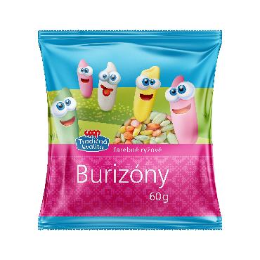 COOP Burizóny farebné ryžové 60g TK
