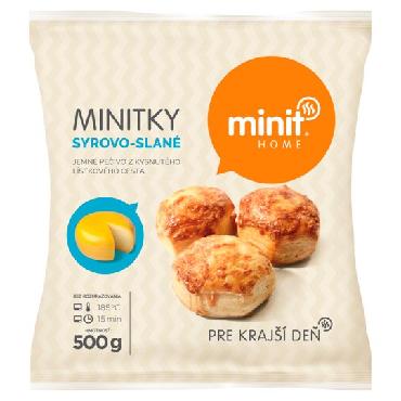 Minitky syrovo-slané Minit home 500g