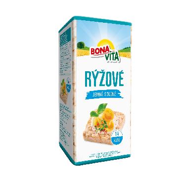 Chlebíčky Bonavita ryžové jemne solené 120g