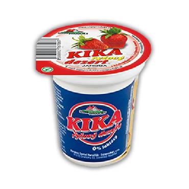 Dezert Kika ryžový jahoda 125g