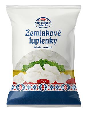 COOP Lupienky zemiakové biele solené 75g MD