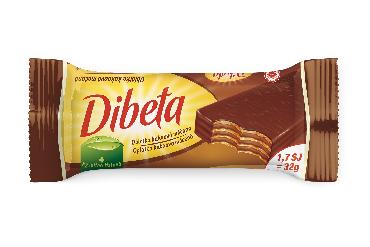 DIA Oblátka Dibeta kakaová máčaná 32g