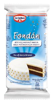 Fondán biela poťahovacia hmota 200g