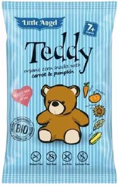 BIO Snack Teddy karotka & tekvica 30g