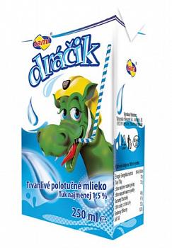 Mlieko Dráčik 1,5% 250ml