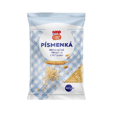 COOP Písmenká bezvaječné 400g DC