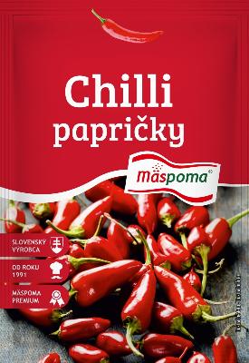 Kor. Chilli papričky celé 7g
