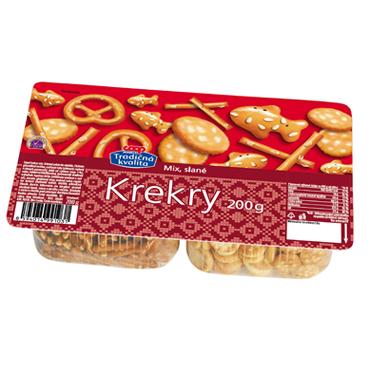 COOP Krekry slané mix 200g TK