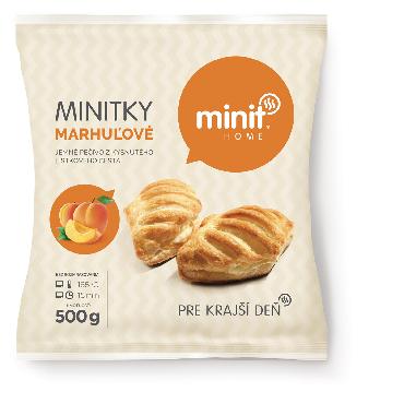 Minitky marhuľové Minit home 500g