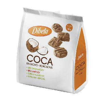 Dibeta Coca sušienka kakaovo - kokosová 180g