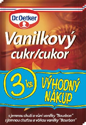 Cukor vanilkový 3x8g