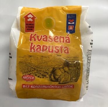 Kapusta kvasená bez konzervačných látok, 500g