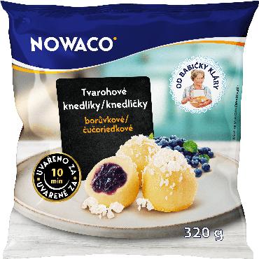 Knedličky tvarohové čučoriedkové Nowaco 320g
