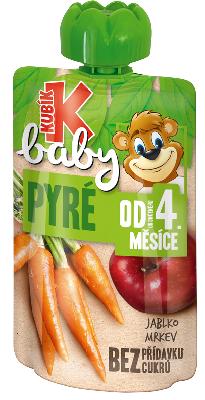 Kubík baby jablko-mrkva 100g