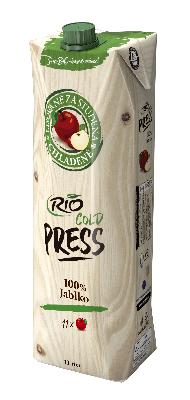 Šťava Rio Cold Press 100% jablko 1L