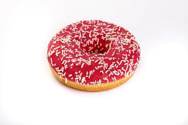 Donut s jahodovou príchuťou 56g