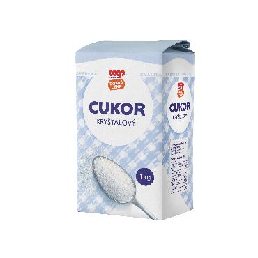 COOP Cukor kryštálový 1kg DC