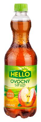 Sirup Hello ovocný 37% jablko 0,7l PET