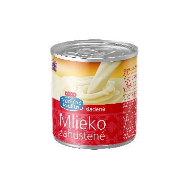 COOP Mlieko sladené zahustené 397g TK