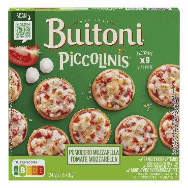 Pizza Buitoni Piccolini tomate-mozzarella 270g
