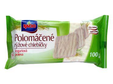 Chlebíček Racio polomáčané ryž. jog. 100g