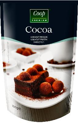 COOP Cocoa plnotučné holandské 100g Premium