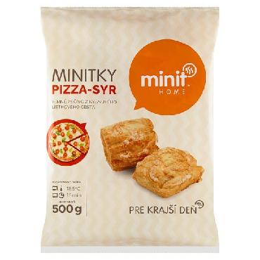 Minitky pizza syr Minit home 500g