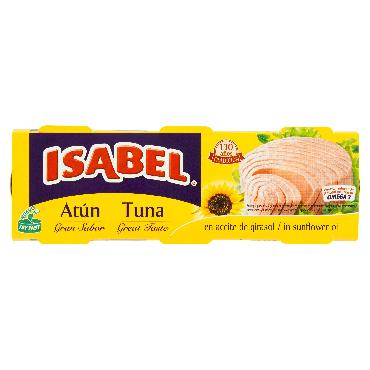 Tuniak v rastlinnom oleji Isabel 3x80g