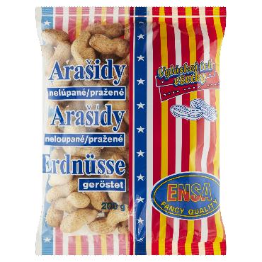 Arašidy nelúpané pražené Ensa 200g