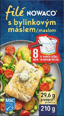 Filé s bylinkovým maslom Nowaco 210g