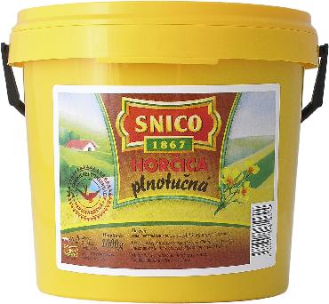 Horčica Snico plnotučná 1000g