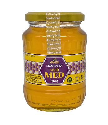 Med včelí lipový 470g