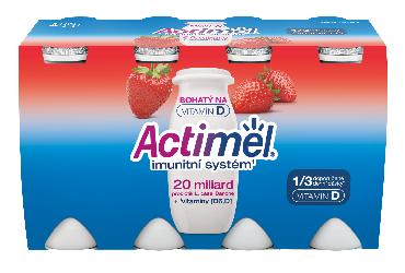 Actimel jahoda 8x100g