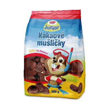 COOP Mušličky kakaové 300g Junior