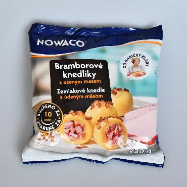 Knedle zemiakové s údeným mäsom Nowaco 320g