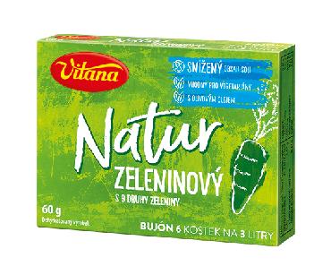 Bujón natur zeleninový s 9 druhmi zeleniny 60g